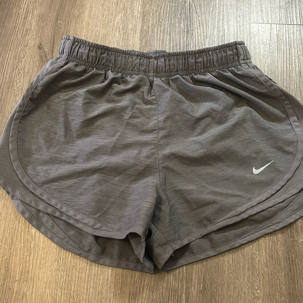 Nike gray dri fit athletic shorts